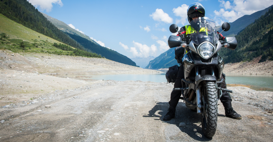 Motorcycle stock image