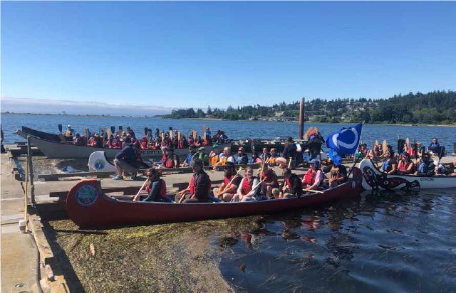 Canoe-challenge-Esquimalt-lagoon