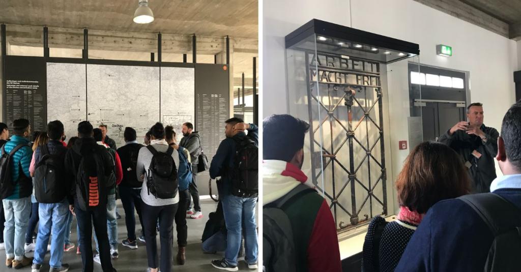 Students tour at Dachau Concentration Camp Memorial Site web 1200x628