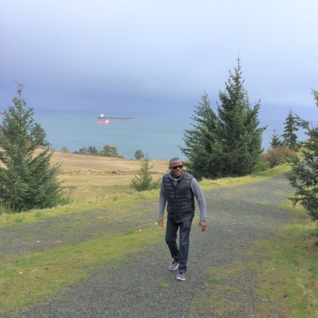 Joseph Umoetteh, current student of the MA in Global Leadership program.