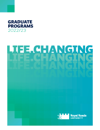 2022-23 Graduate program brochure cover