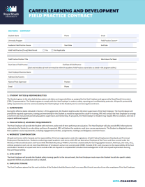 Field Practice Contract